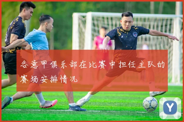 各意甲俱乐部在比赛中担任主队的赛场安排情况